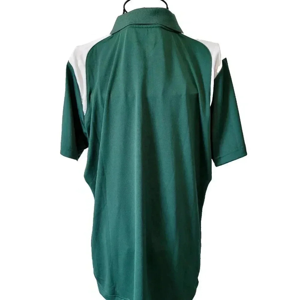 Michigan State University Polo Shirt Large NWT Women Tri Mountain Human Resource - Picture 2 of 3